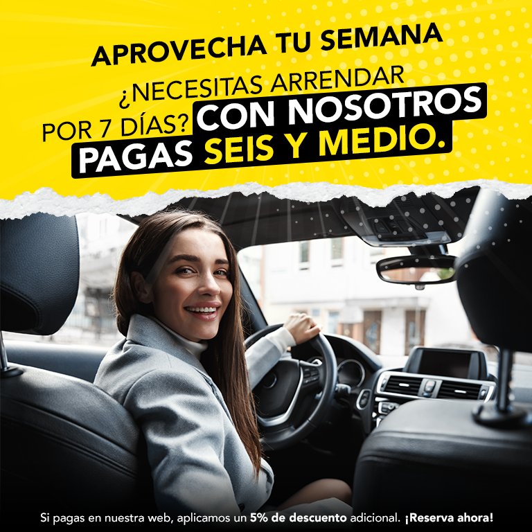 APROVECHA TU SEMANA CON LA PROMO 7×6.5