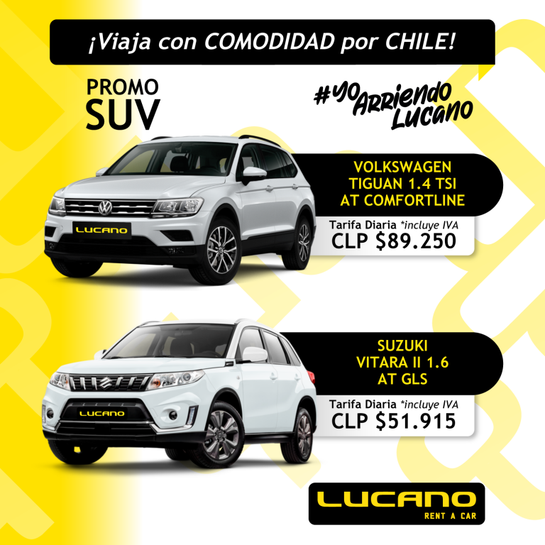 ¡Viaja con comodidad por Chile!