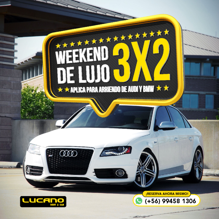 Promo Weekend 3×2 Lujo