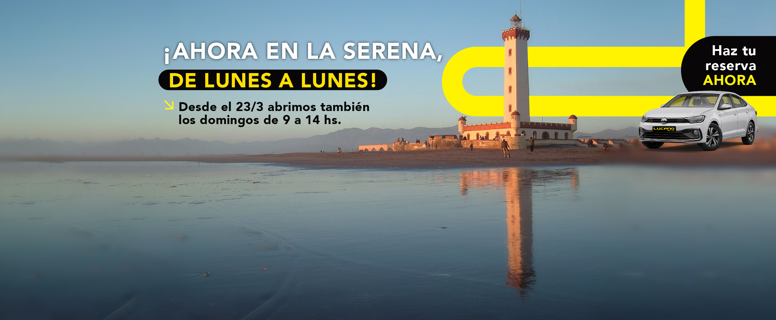 Arriendo de vehículos en La Serena