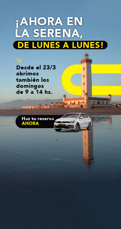 Arriendo de vehículos en La Serena