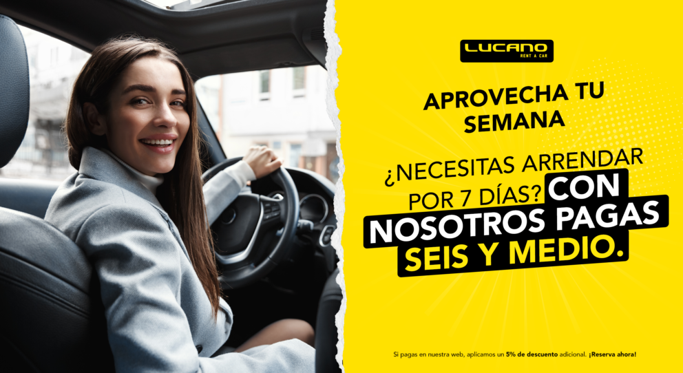 APROVECHA TU SEMANA CON LA PROMO 7x6.5