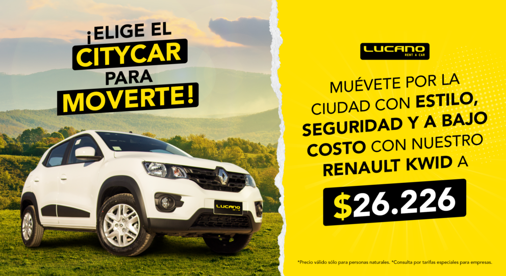 ¡ELIGE EL CITYCAR PARA MOVERTE!